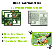 Frog Wallet Basic Kit (4 Wallets)