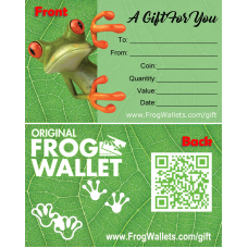 Frog Wallet Gift Card