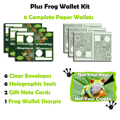 Frog Wallet Plus Kit (6 Wallets)